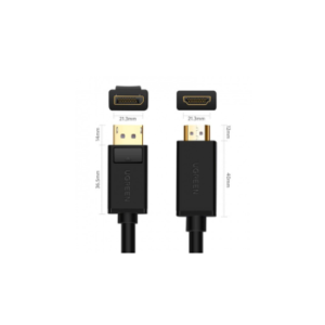 Cable Displayport A Hdmi Ugreen 3 Metros Dp101