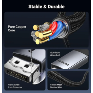 Cable Displayport A Hdmi Ugreen 3 Metros Dp119