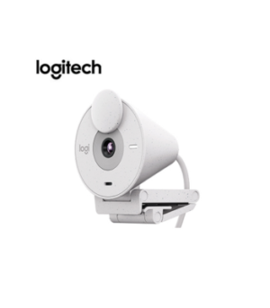 Cámara Logitech Brio 300 Fhd 1080P Usb-C White