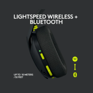 Audífono Con Micrófono Logitech G435 Bt Negros