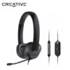 AURICULARES CREATIVE HS-720 V2 USB-A 30MM MICROMONITOREO NOISE-CANCELLING MUTE BLACK