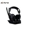 AURICULARES OVER EAR ASTRO A50 X INALÁMBRICOS LIGHTSPEED + BASE CON MICRÓFONO (NEGRO)