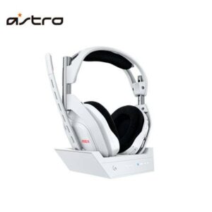 AURICULARES OVER EAR ASTRO A50 X INALÁMBRICOS LIGHTSPEED + BASE CON MICRÓFONO (BLANCO)