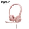 AURICULARES LOGITECH H390 USB NOISE CANCELLING ROSE