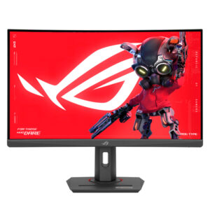 Monitor Gaming ASUS ROG Strix XG27WCS, 27" 2K (2560x1440), Curvo 1500R, 180Hz, 1ms - Conexión USB-C