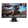 Monitor Gamer LG 27" UltraGear Curvo (1000R), QHD VA (2560x1440), HDMI x2, DisplayPort, Headphone Out