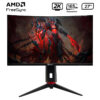 Monitor Curvo TEROS TE-2765G, 27" 2K QHD VA, 165 Hz, 1 ms, HDMI, DisplayPort, Pivot
