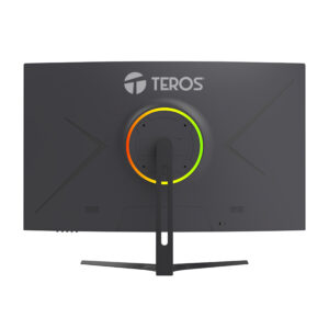 Monitor Curvo TEROS TE-3251S, 31.5" 2K QHD VA, 75Hz, 1 ms, HDMI, DisplayPort, USB, Montaje VESA