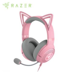 AURICULARES RAZER KRAKEN KITTY V2 CHROMA USB QUARTZ
