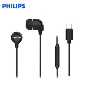 AURICULARES PHILIPS IN-EAR TAE2146BK USB-C BLACK