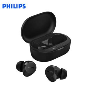 AURICULARES PHILIPS TRUE WIRELESS TAT1209BK BLUETOOTH 18H IPX4 USB-C TÁCTIL BLACK