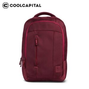 Mochila Cool Capital Zilker 15.6" para Laptop – Vino/Tinto Urbana (CC-B86300)