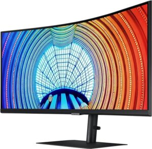 MONITOR SAMSUNG CURVO 34" LS34C650UALXPE ULTRAWIDE COLOR NEGRO MODELO LS34C650UALXPE (ViewFinity S65UC)