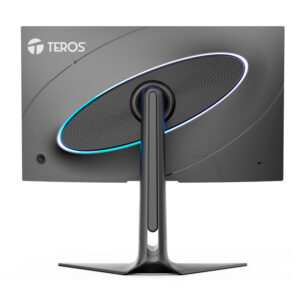 MONITOR PLANO GAMING TEROS TE-2753G, 27” 2K QHD, 180 HZ COLOR NEGRO