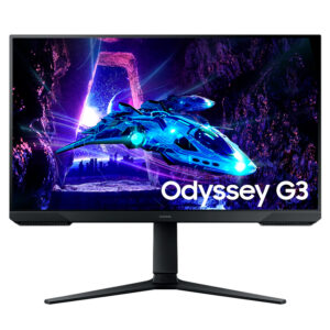MONITOR PLANO GAMING SAMSUNG ODYSSEY G3, 27” FHD COLOR NEGRO