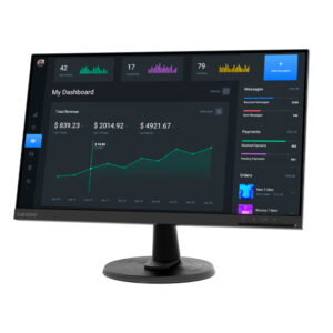 MONITOR LENOVO C24-40, 23.8” WLED 75HZ COLOR NEGRO
