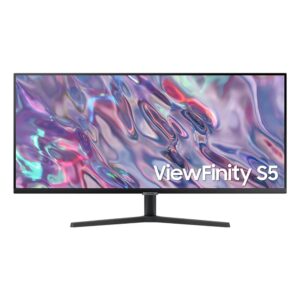 MONITOR SAMSUNG VIEWFINITY S5 34C500, 34” LCD, ULTRA-WQHD COLOR NEGRO