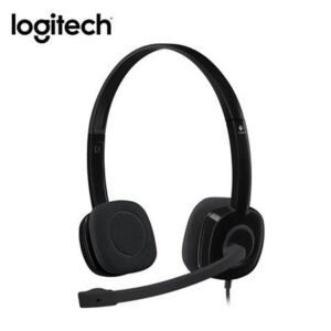GTFAUD00016 AUDIFONO CON MICROFONOLOGITECH H151 STEREO BLACK
