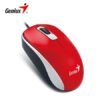 MOUSE GENIUS DX-110 USB OPTICO 1000 DPI RED