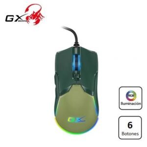 MOUSE GENIUS GX SCORPION M700 7200 DPI 6-BOT PROGRAMABLES + MEMORIA INTEGRADA RGB ARMY GREEN