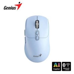 MOUSE GENIUS NX-8080S BT AI COPILOT DUAL WIRELESS/BT SILENT 7-BOT BLUE