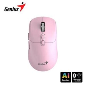 MOUSE GENIUS NX-8080S BT AI COPILOT DUAL WIRELESS/BT SILENT 7-BOT PINK
