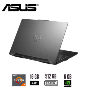 GTFNBK00020_1 Notebook ASUS TUF Gaming A16 FA607NUG-RL117 16" Ryzen 7 7445HS 16GB 512GB RTX 4050 6GB FreeDOS