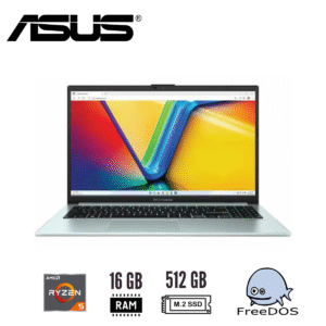 Notebook ASUS Vivobook Go 15 E1504FA-NJ545 15.6" Ryzen 5 7520U 16GB 512GB Radeon Graphics FreeDOS
