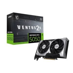 TARJETA GRAFICA GEFORCE MSI RTX 5050 8G VENTUS X2 OC 912-V538-010