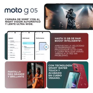 MOTO G05 4GB RAM 64GB VERDE FORESTAL