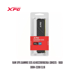 MEMORIA RAM XPG 16GB - DDR4-3200 CL16 GAMMIX D35 AX4U320016G16A-SBKD35