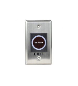 GTFCACC00004 Botón de Salida Metálico Sin Contacto ZKTeco ZK-K1-1 Para Control de Acceso
