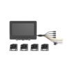 GTFCACC00009 KIT SISTEMA DE MONITOREO VEHICULAR CON 4 CAMARAS MONITOR LCD Y CABLES HK-AE-VD2501A-A