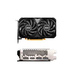 TARJETA DE VIDEO MSI GEFORCE RTX 4060 VENTUS 2X BLACK 8G OC 8GB GDDR6