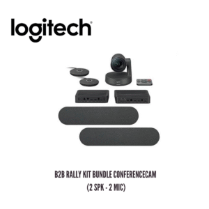 Cámara de Conferencia Logitech Rally Plus Bundle 4K Large Room Black 960-001225