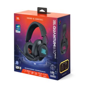 Auriculares Inalámbricos JBL Quantum 610 (2.4 GHz) con Micrófono Flip-Up y JBL QuantumSURROUND