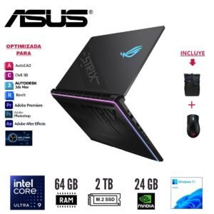 LAPTOP ASUS ROG Strix Scar 18 Core Ultra 9 275HX 64GB 2TB RTX 5090 24GB