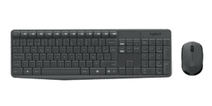GTFKIT00003 KIT TECLADO Y MOUSE LOGITECH MK235 INALÁMBRICO USB NEGRO