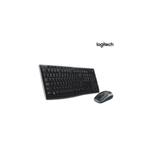 KIT TECLADO Y MOUSE LOGITECH MK270 INALAMBRICO USB NEGRO