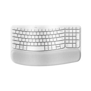GTFKIT00009 TECLADO ERGONÓMICO LOGITECH ERGO WAVE INALÁMBRICO BOLT BLUETOOTH BLANCO