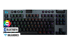 TECLADO LOGITECH G915 X TKL INALÁMBRICO LIGHTSPEED BLUETOOTH RGB KEYCONTROL NEGRO