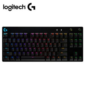 GTFKIT00023 TECLADO GAMER LOGITECH PRO RGB CON CABLE NEGRO VERSIÓN P