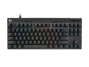 GTFKIT00025 TECLADO LOGITECH PRO X TKL RÁPIDO CON CABLE USB C LIGHTSYNC RGB KEYCONTROL NEGRO