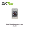 GTFKITS00003 Botón de Salida Metálico ZKTeco K1-1 para Control de Acceso - Aluminio