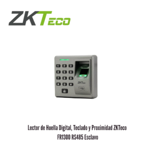 GTFKITS00004 Lector de Huella Digital, Teclado y Proximidad ZKTeco FR1300 RS485 Esclavo