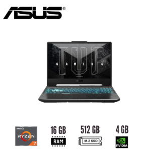 Notebook Gaming ASUS TUF A15 90NR0JF7-M00F40 15.6" FHD IPS Ryzen 7 7445HS 16GB DDR5 RTX 3050 4GB