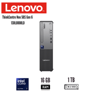 GTFPC00025 Computadora Lenovo ThinkCentre Neo 50S Gen 6 13DL0008LD Intel Core Ultra 7 265 16GB DDR5 1TB SSD
