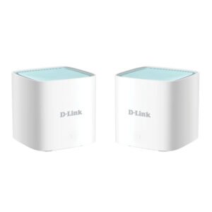 Router D-Link AX1500 Mesh Wi-Fi 6 M15-2 (Pack 2 Unidades), 1 x LAN Gigabit / 1 x WAN Gigabit