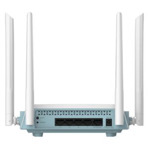Router D-Link Smart AC1200 R12, 4 x LAN Gigabit / 1 x WAN Gigabit, Dual Band 2.4/5GHz