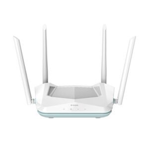 Router D-Link R15 AX1500 Wi-Fi 6 AI, 3 x LAN Gigabit / 1 x WAN Gigabit, Doble Banda 2.4/5GHz